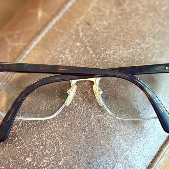 Prada Tortoise Shell Eyeglasses - Picture 6 of 10